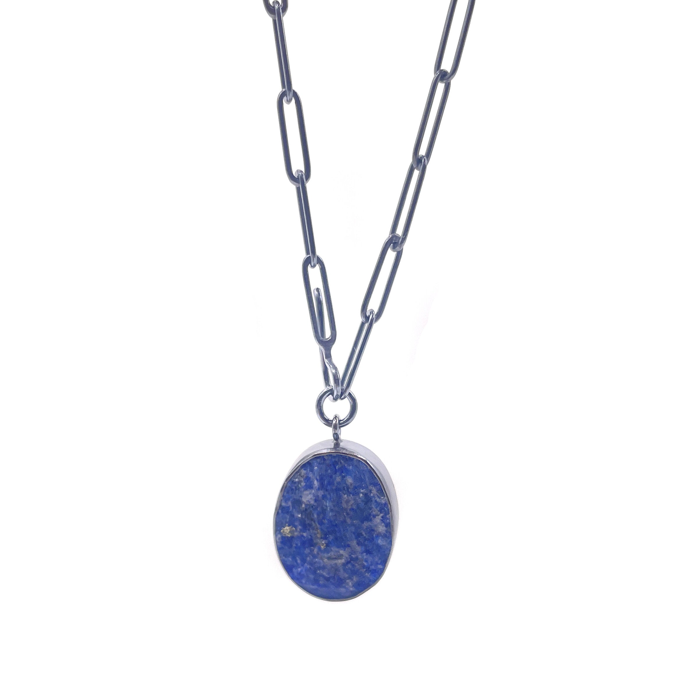 Raw Lapis Lariat