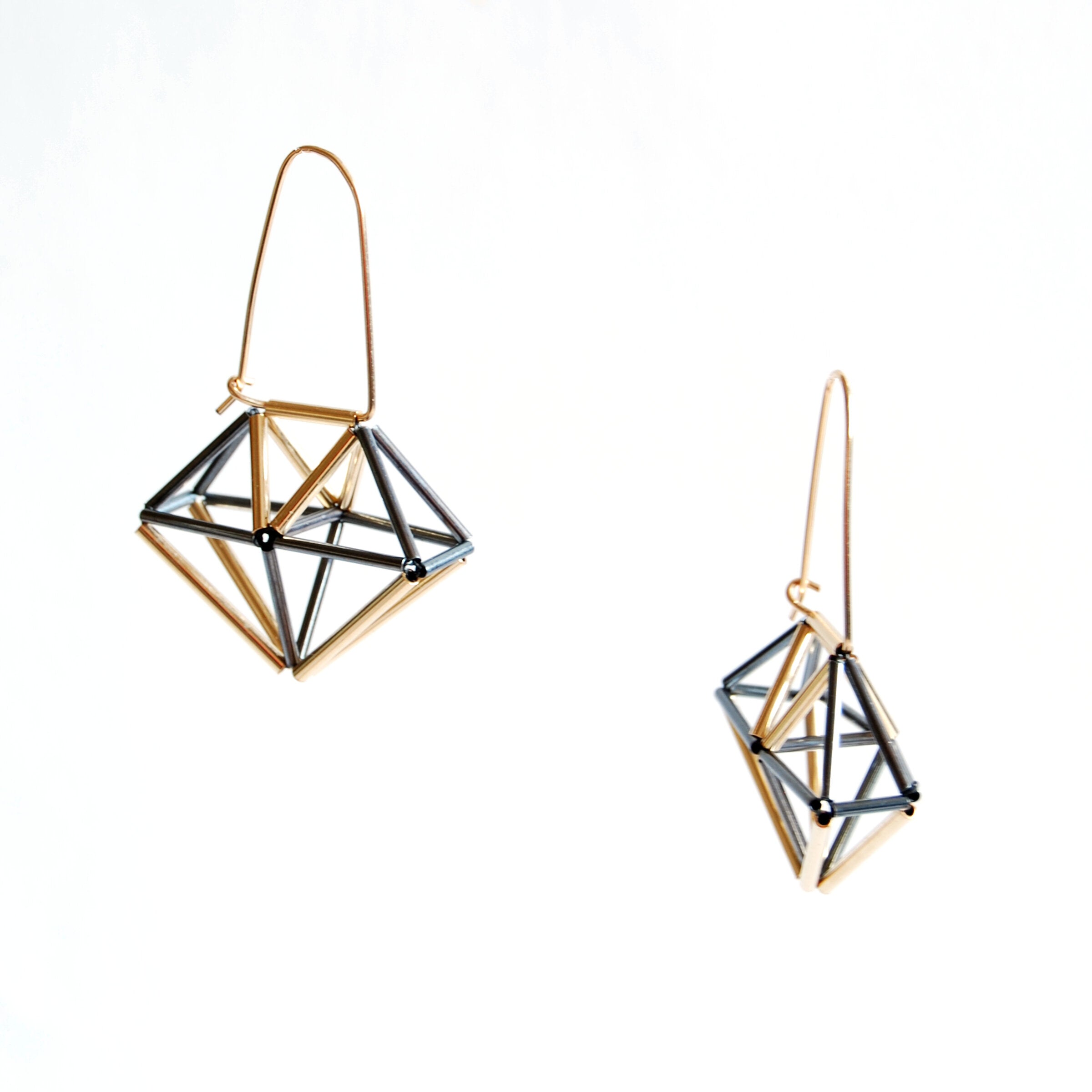 Flat-Top Diamond Earrings