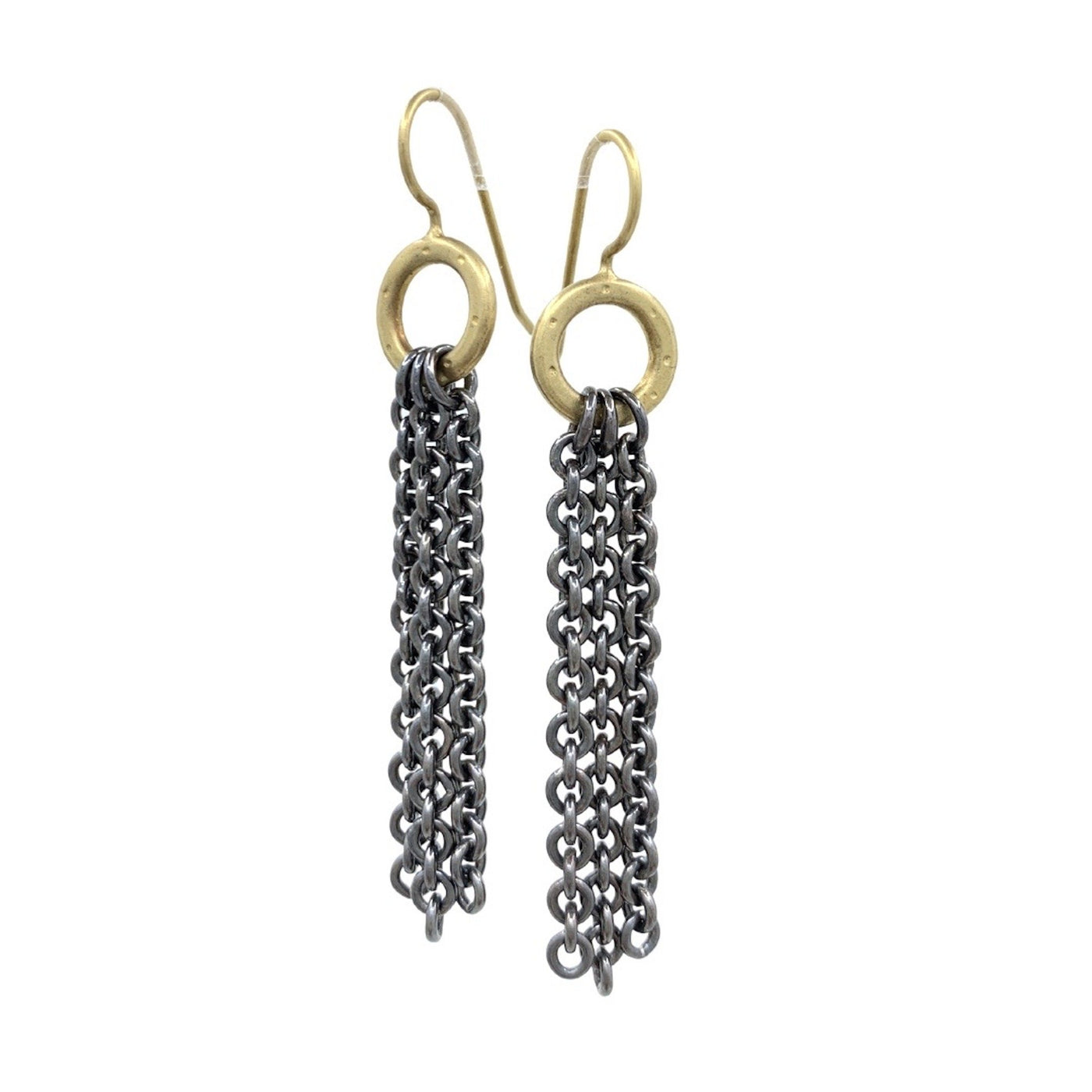 oxidized silver chains