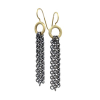 oxidized silver chains
