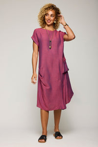 Tonal Pocket Dress