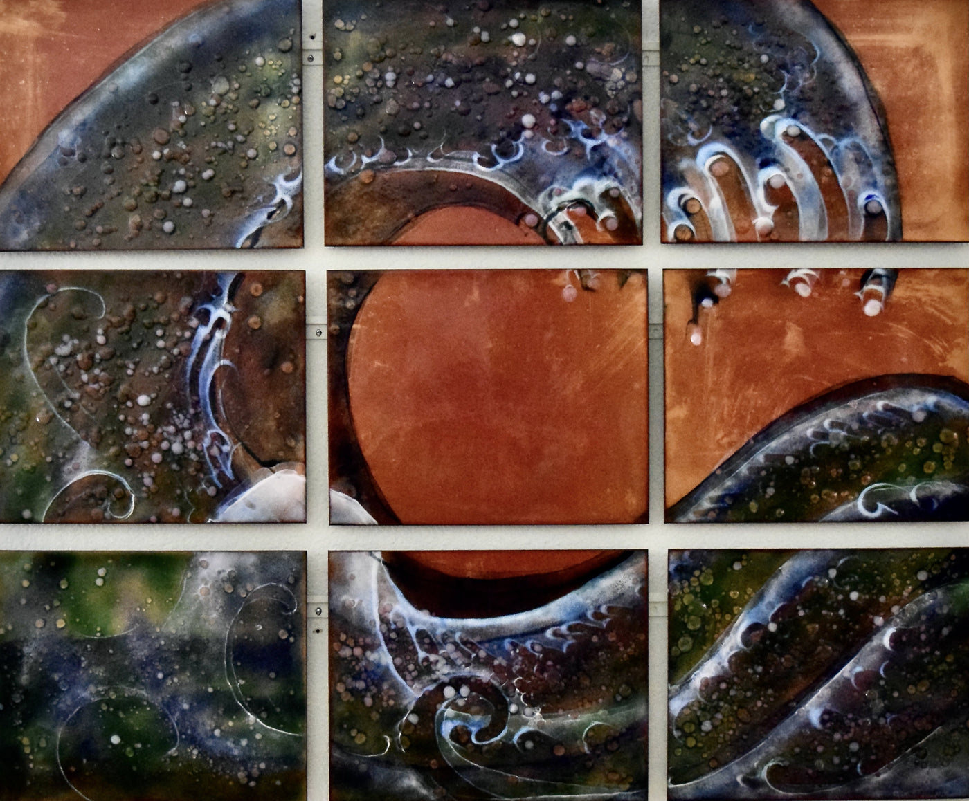 Wave in Nine Panels II