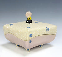 Violets Pillow Box
