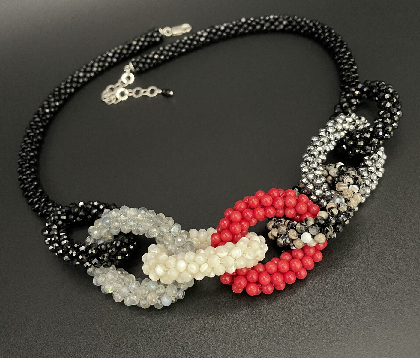 Red Ring Necklace