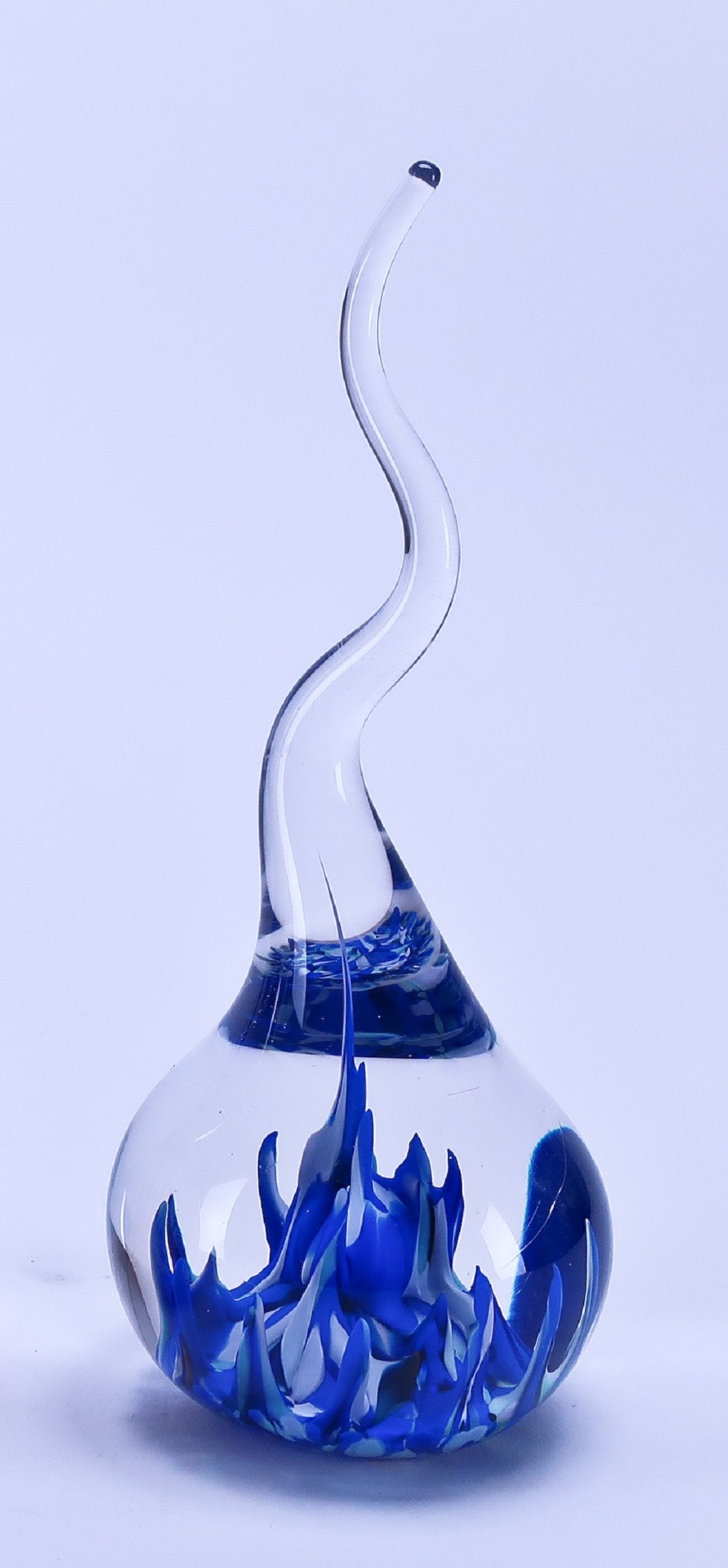 Blue Mix with Curved Top
