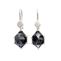 Amethyst Hematite Azores Earrings