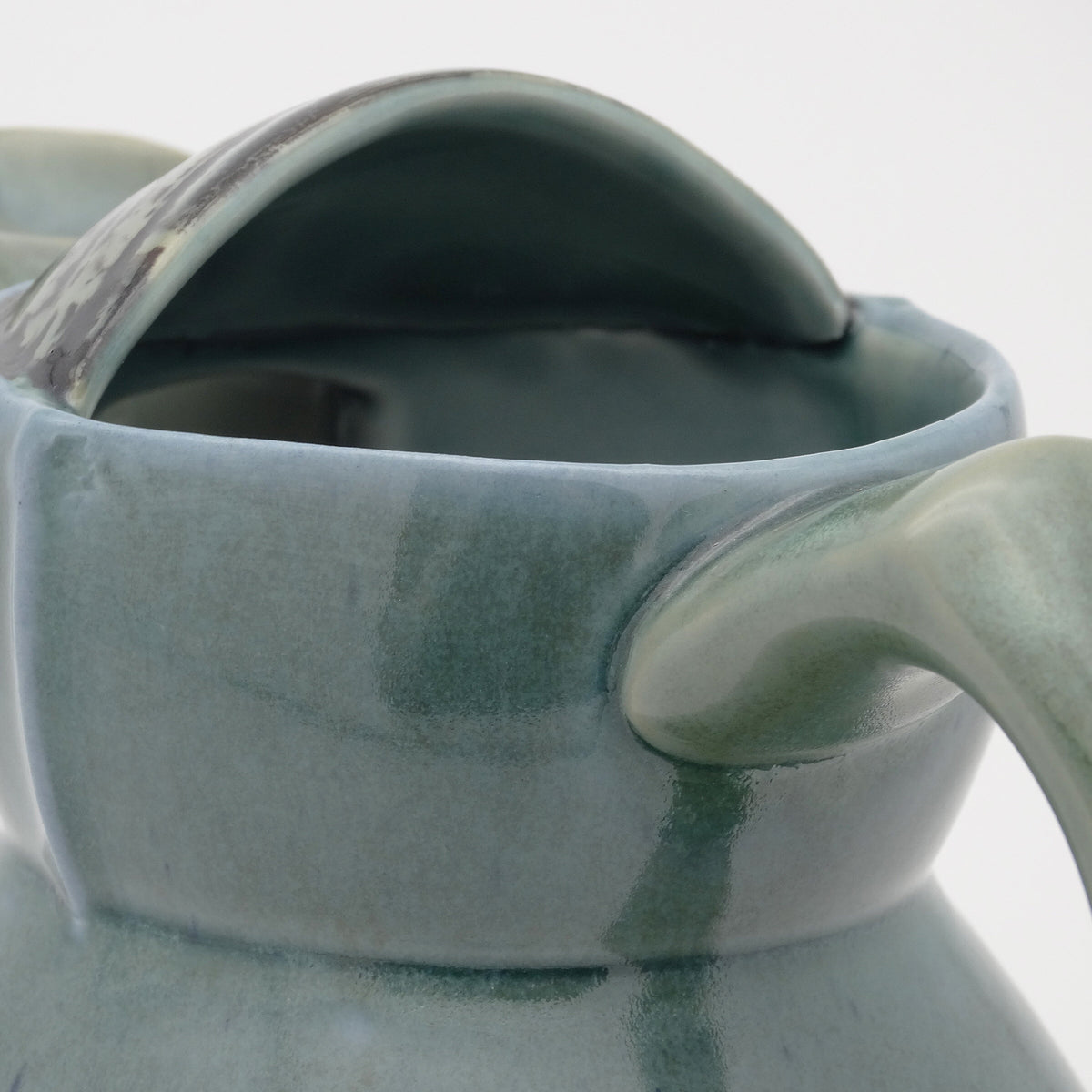 Glossy Blue Pitcher