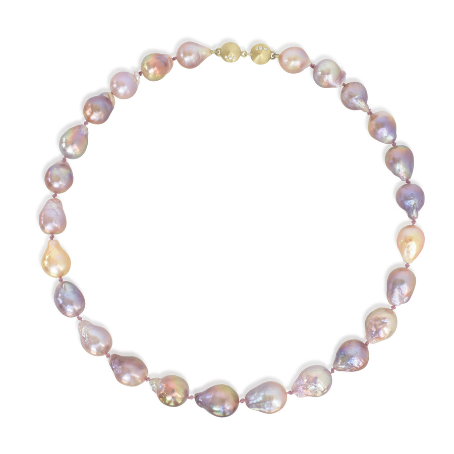 Baroque Blush Pearl Necklace