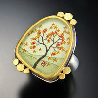 Large Autumn Maple Ring
