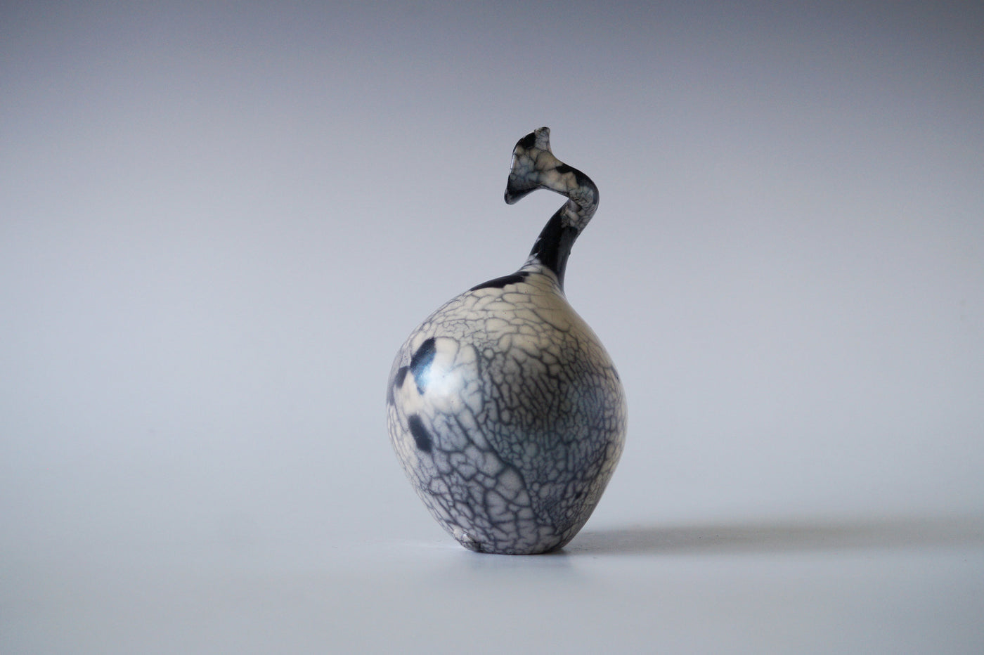 Ceramic Raku Vessel, Naked Raku Firing 5