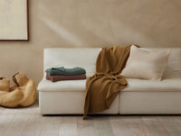 Topanga Matelasse Throw in Hazel