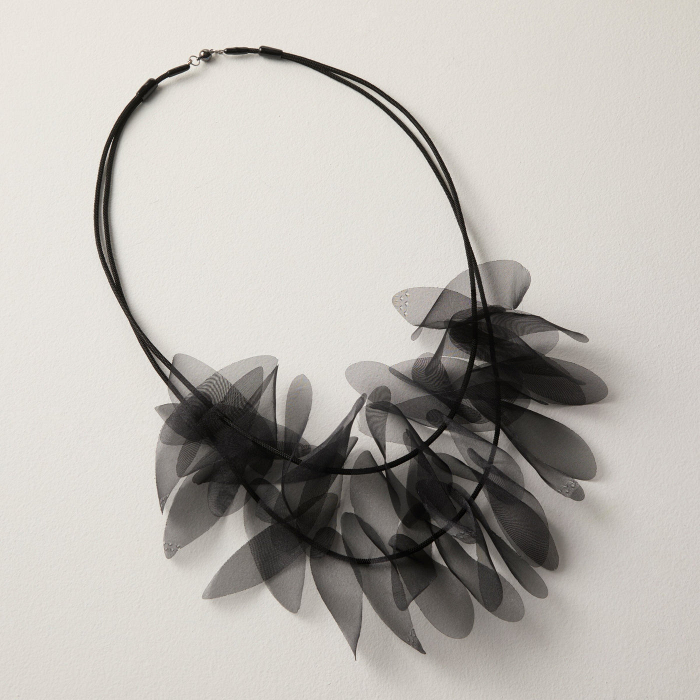 Black Organza