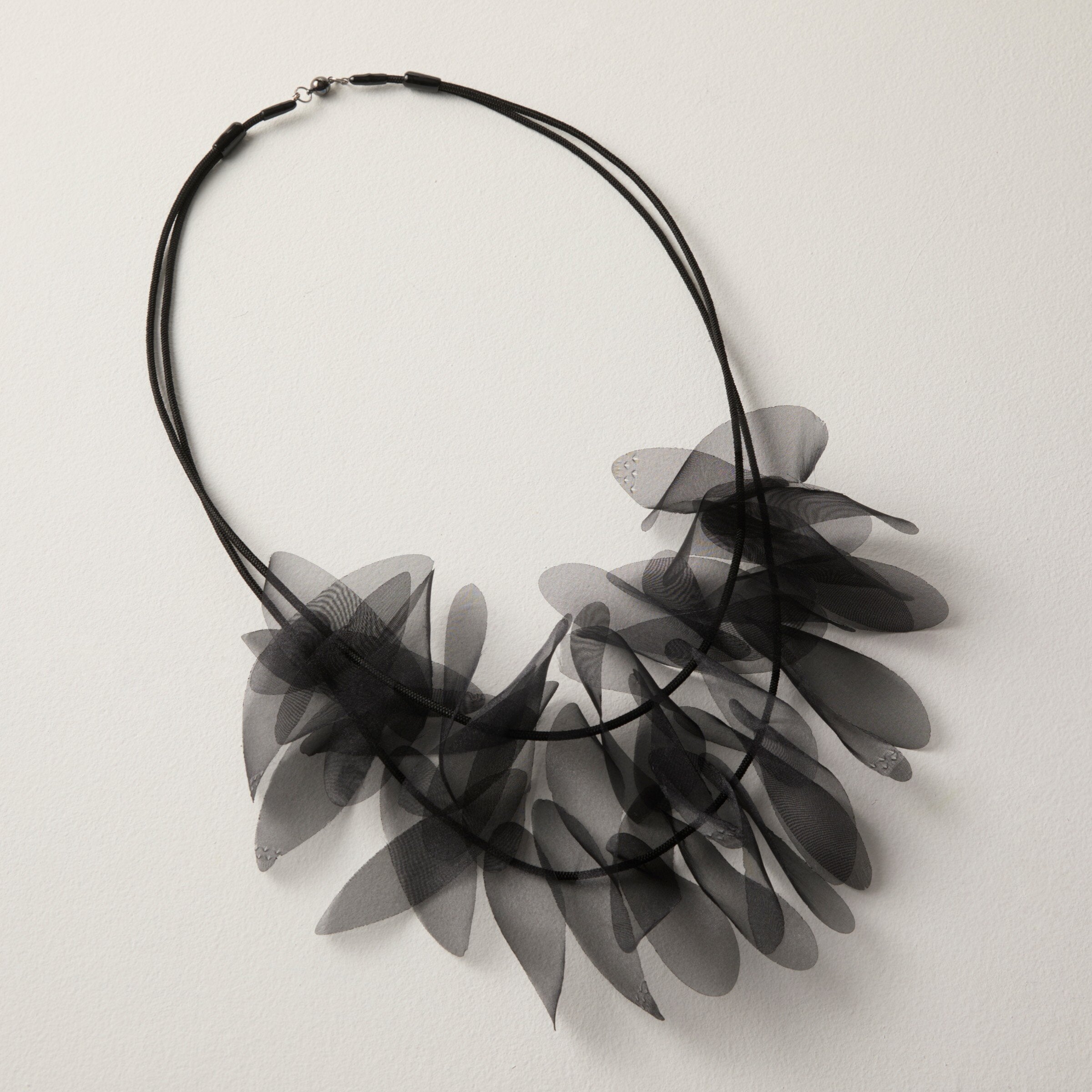Black Organza