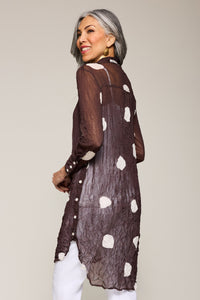 Crushed Mesh Eleanora Tunic