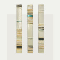 left to right: mosaic band I, mosaic band II, mosaic band III