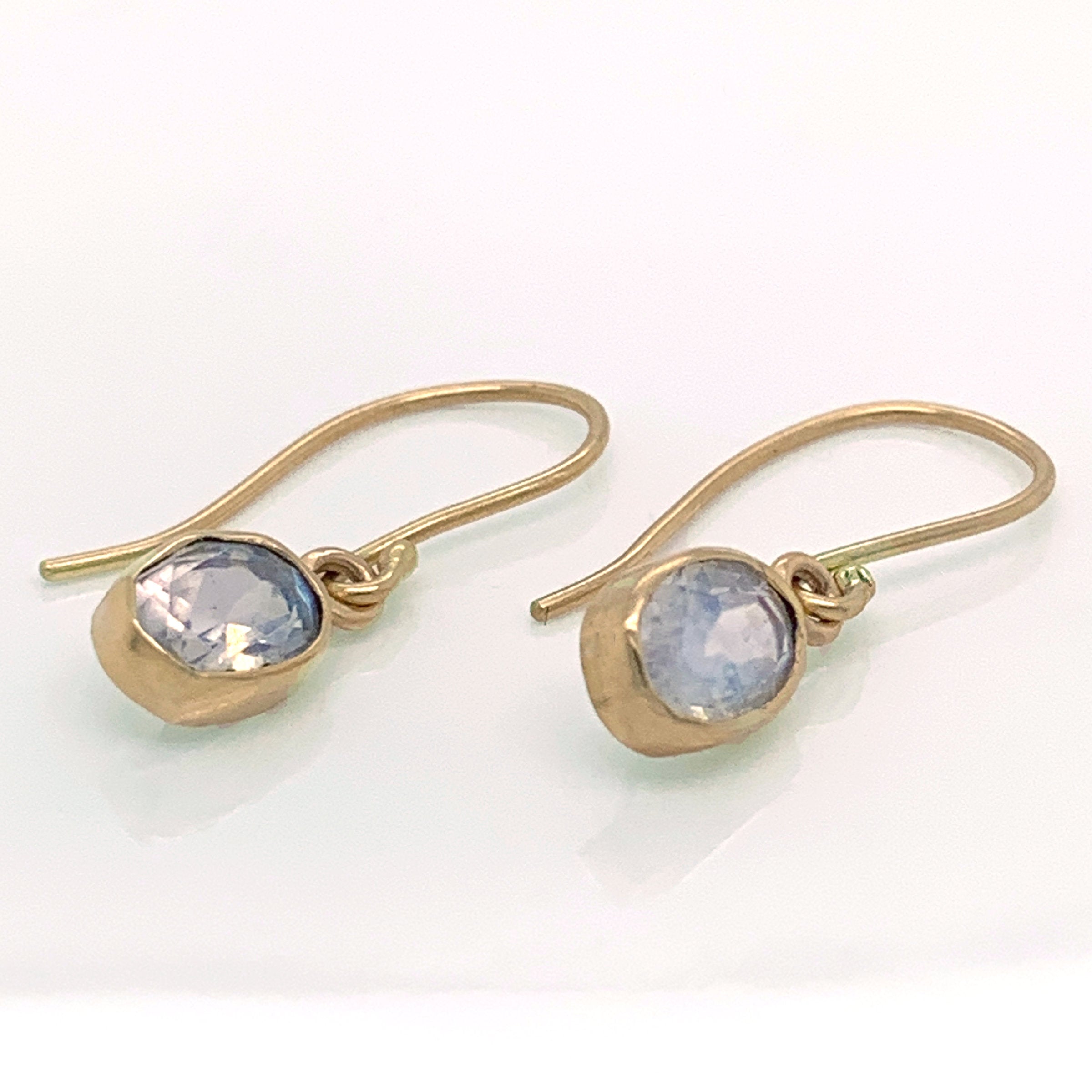 Rainbow Moonstone Earrings