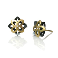 Moire Star Earrings
