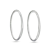 Organic Oval Earrings
