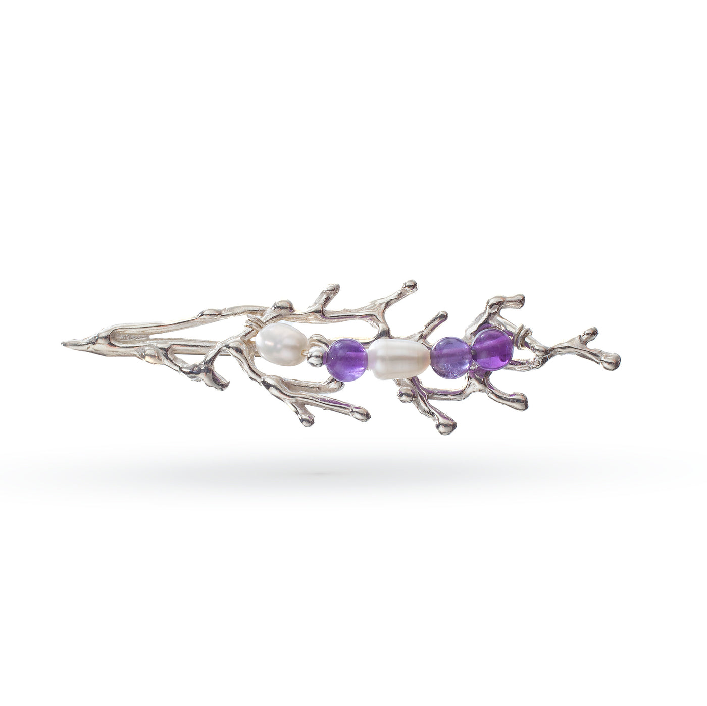 Freshwater Pearls & Amethyst Beads