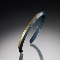 Carved Triangle Wire Cuff