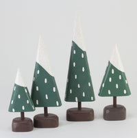Winter Forest Scene Trees