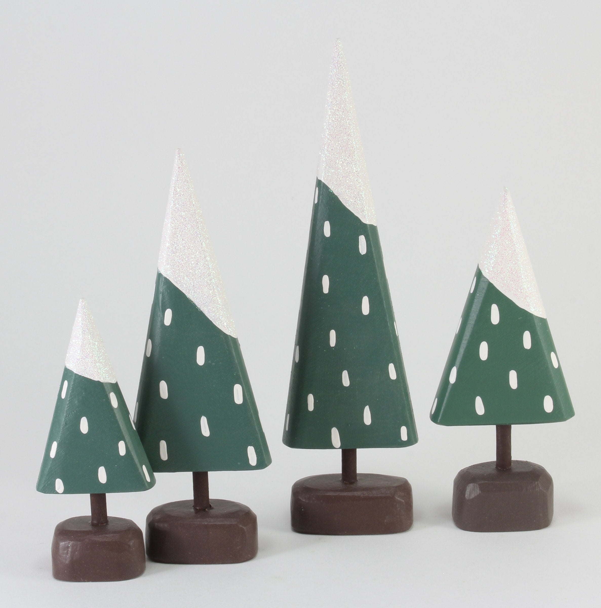 Winter Forest Scene Trees