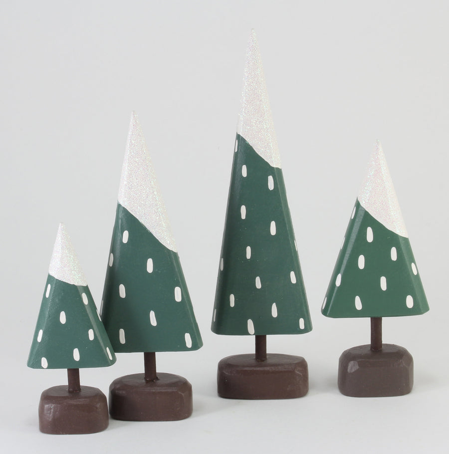 Winter Forest Scene Trees