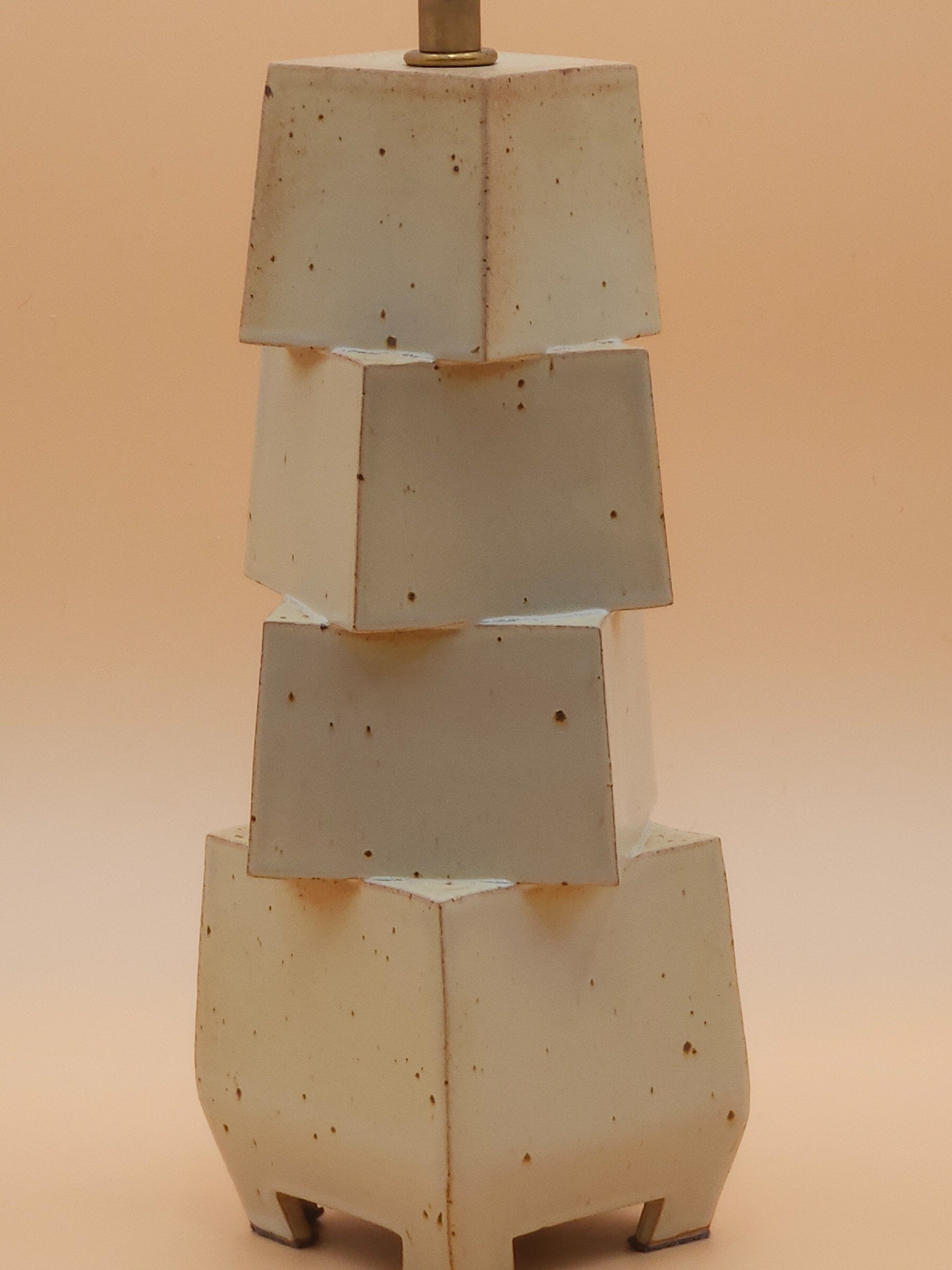Boxes Stoneware Table Lamp