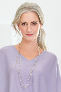 Argentium Silver, shown with Fleur Statement Earrings