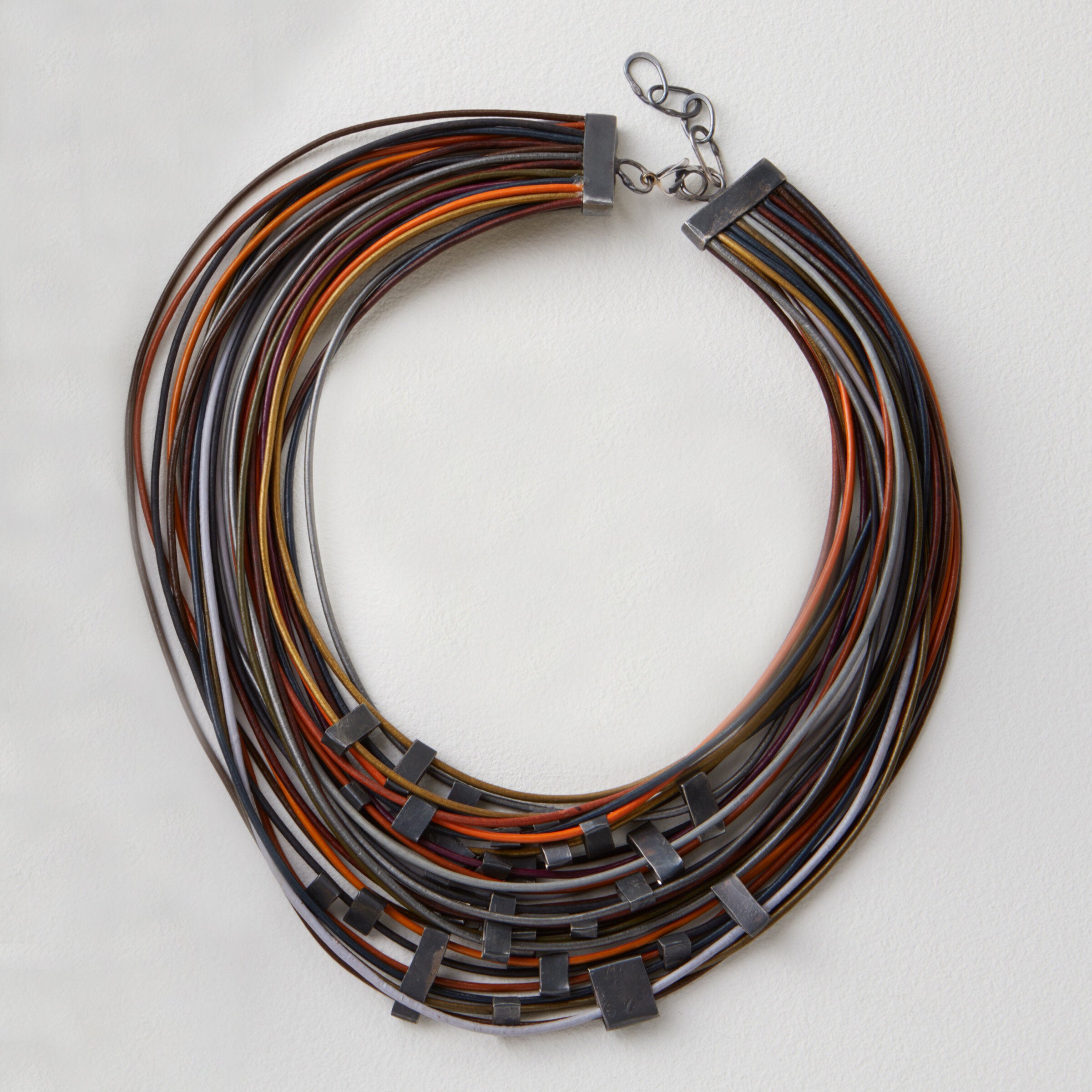 Organica Leather Necklace #11 · Artful Home