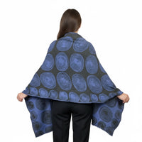 Charcoal/Periwinkle