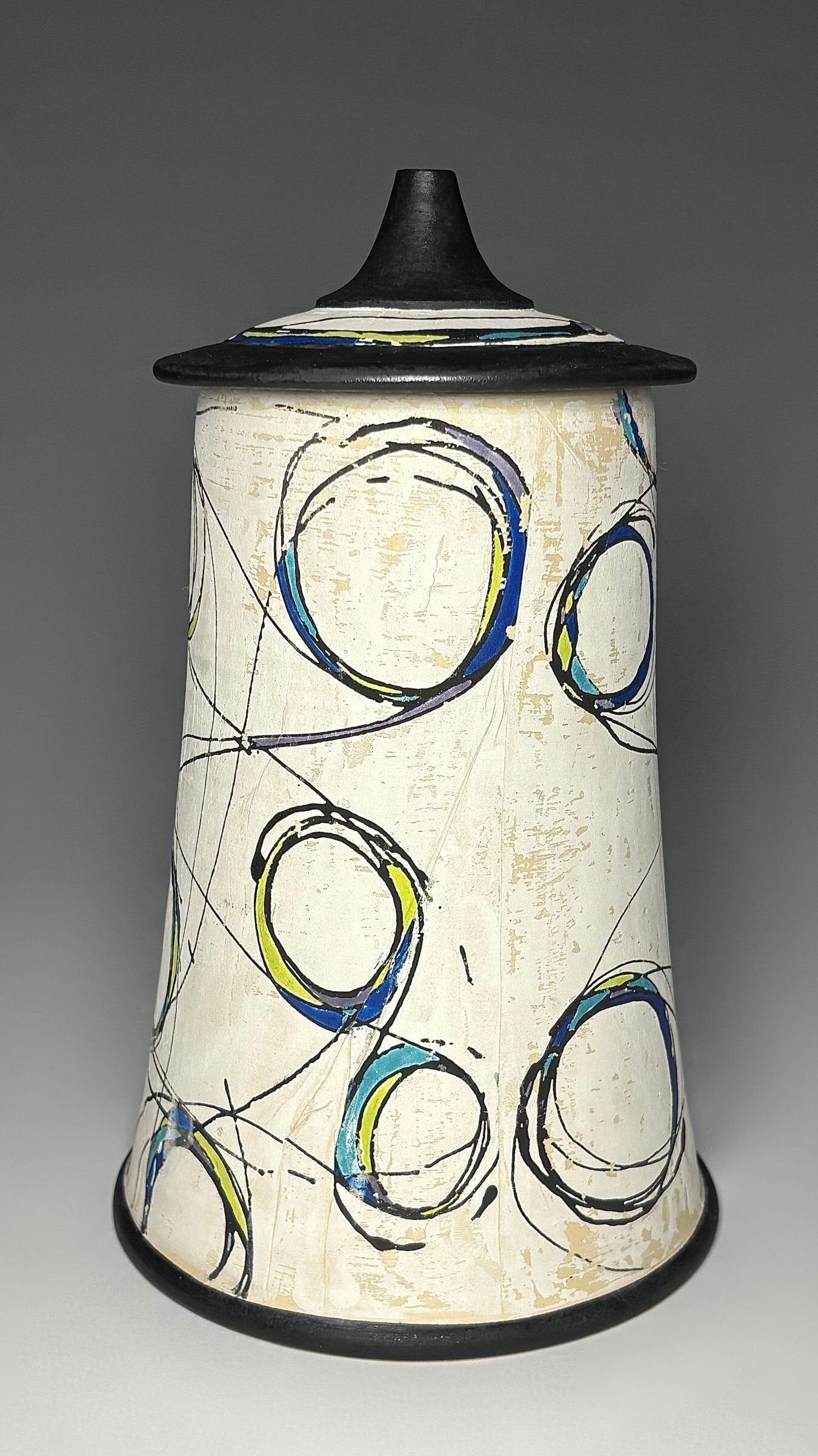 Neurographic Lidded Vessel