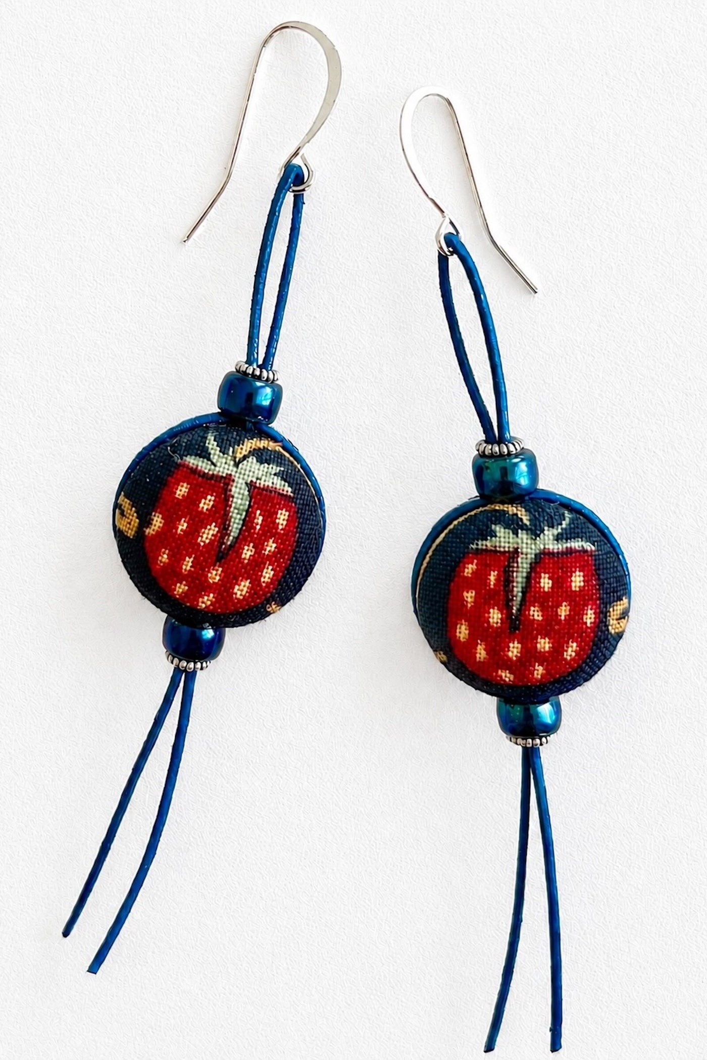 Strawberry Thief Earrings