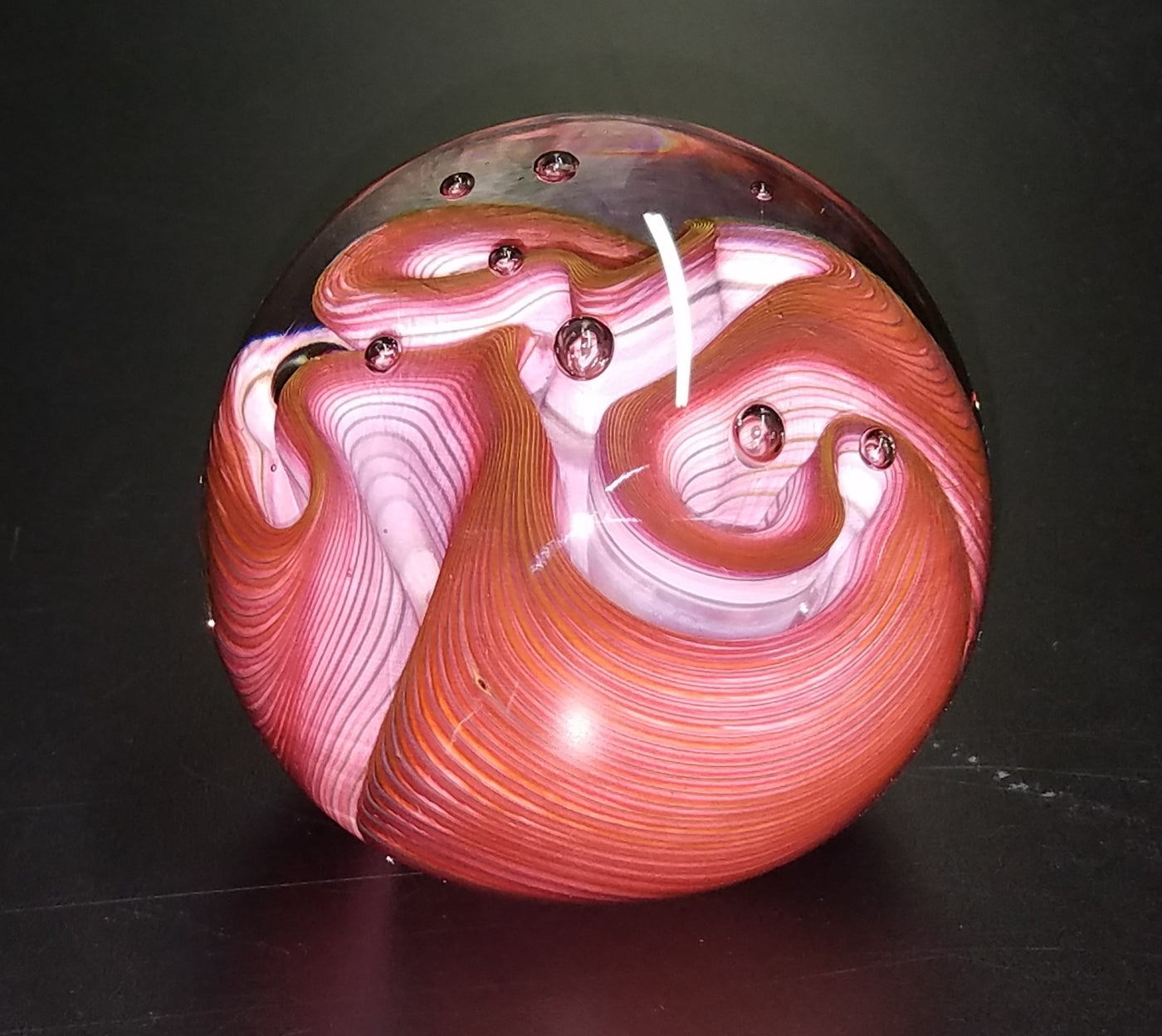 Salmon Three Twist Flower