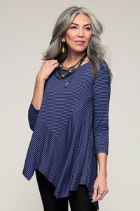 Periwinkle Blue Stripe