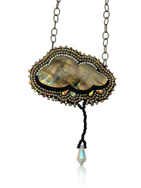 Labradorite Cloud Pendant No. 9