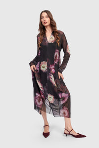 Whitney Mesh Cocoon Dress