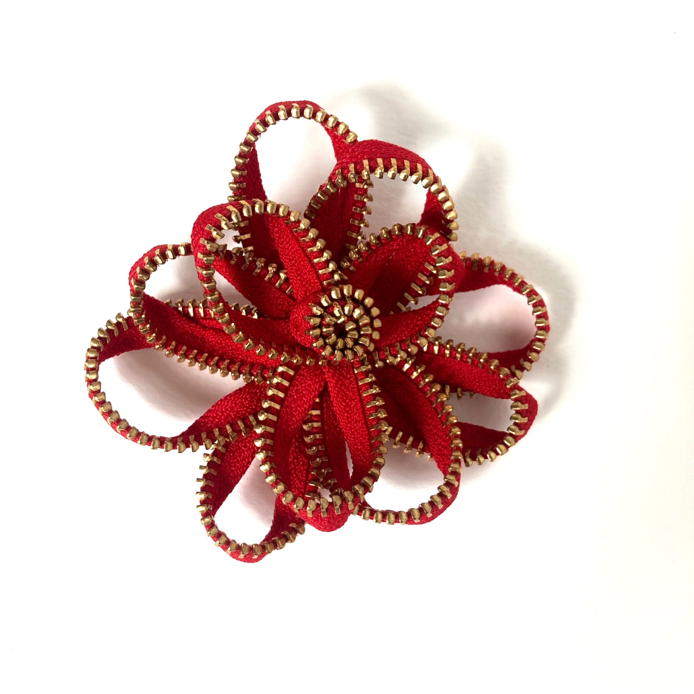 red & gold