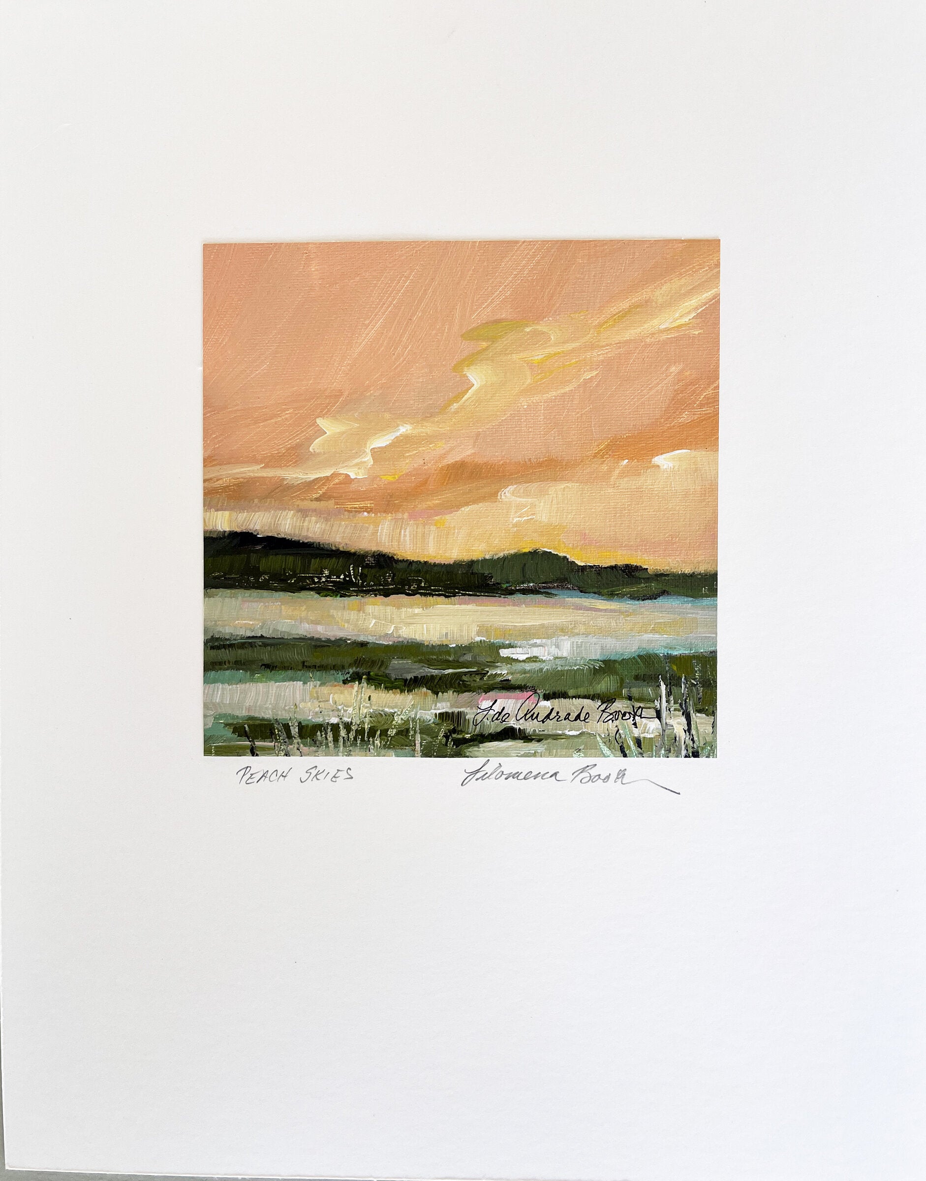 Peach Skies