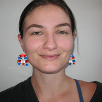 Patriotic Parties Earrings