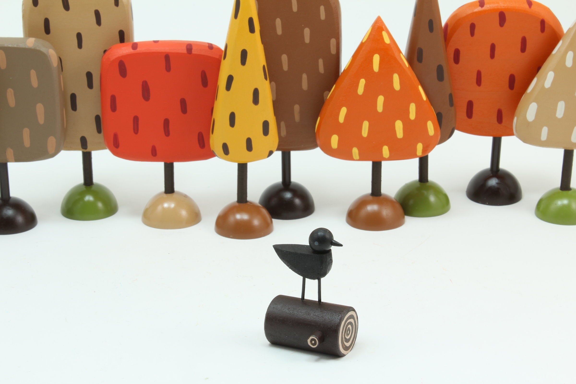 Crow on a Log