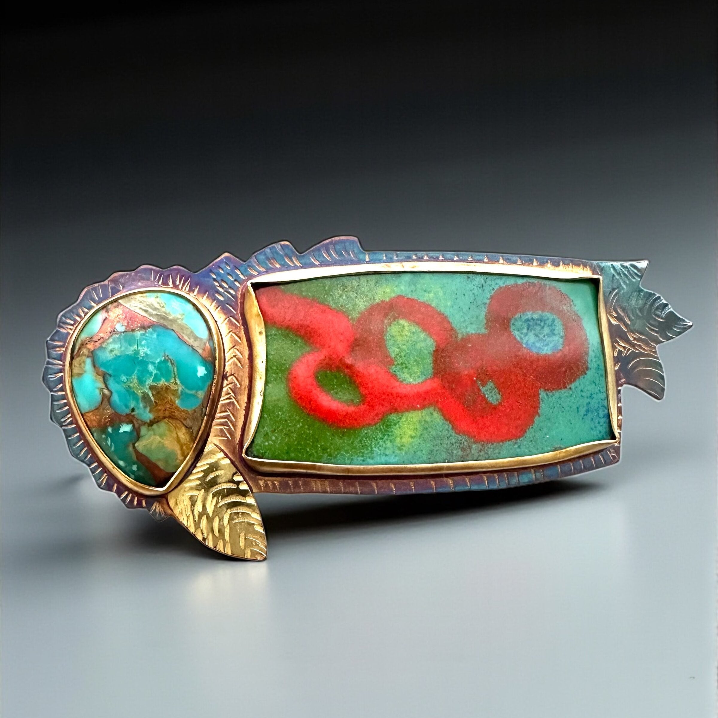 Deep Sea Balloons Brooch