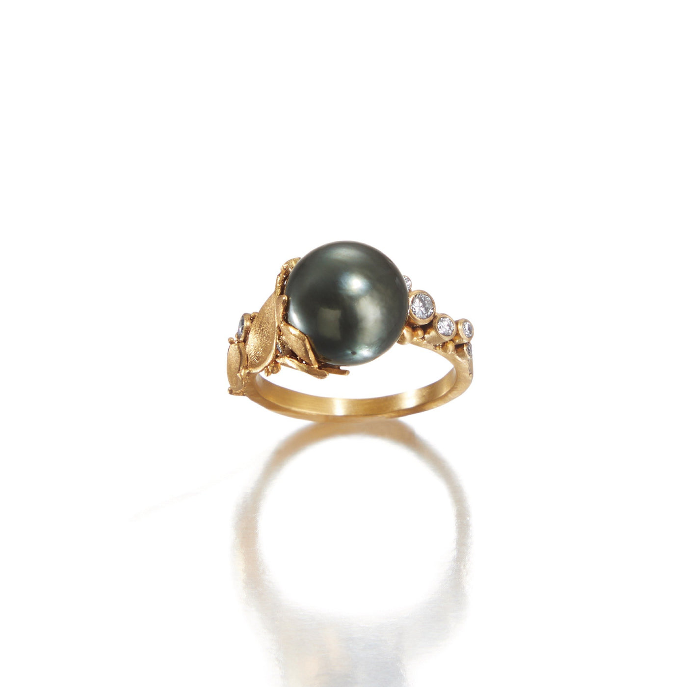 Black Tahitian Pearl Ring