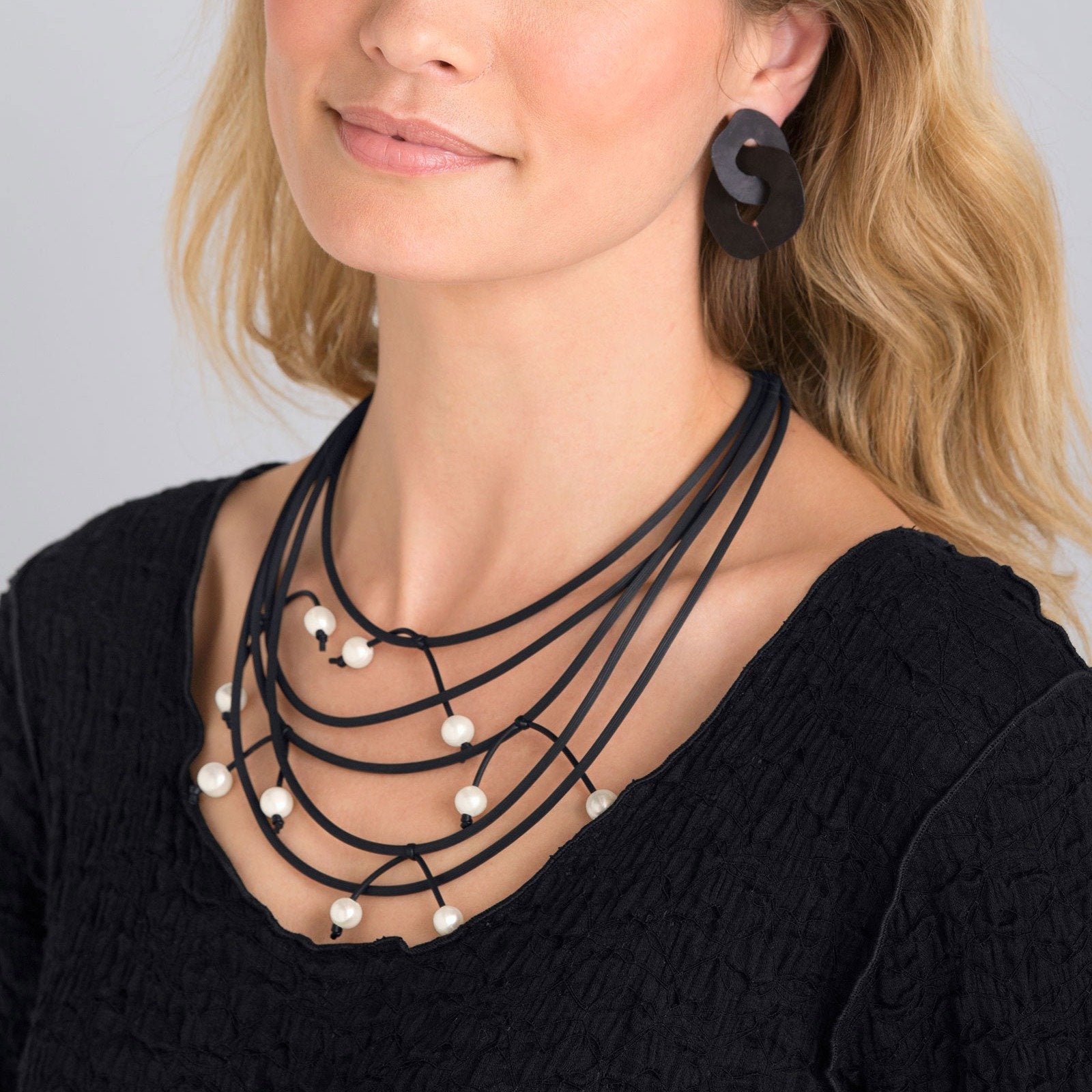 Bursting with Pearls Necklace