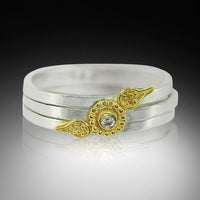 Falling Leaf Stacking Rings II