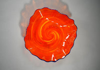 Orange with Blue Lip