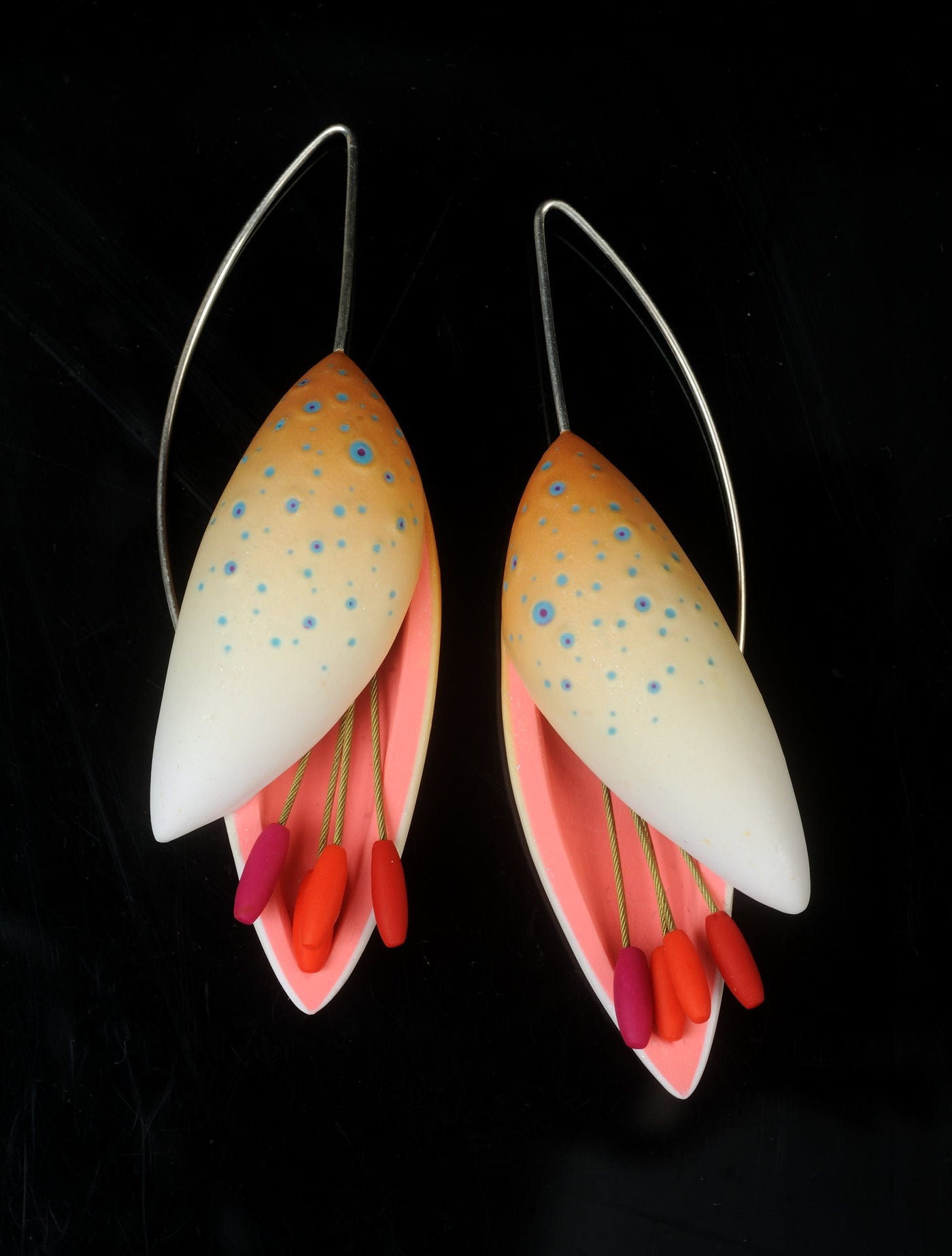 Split Blossom Earrings