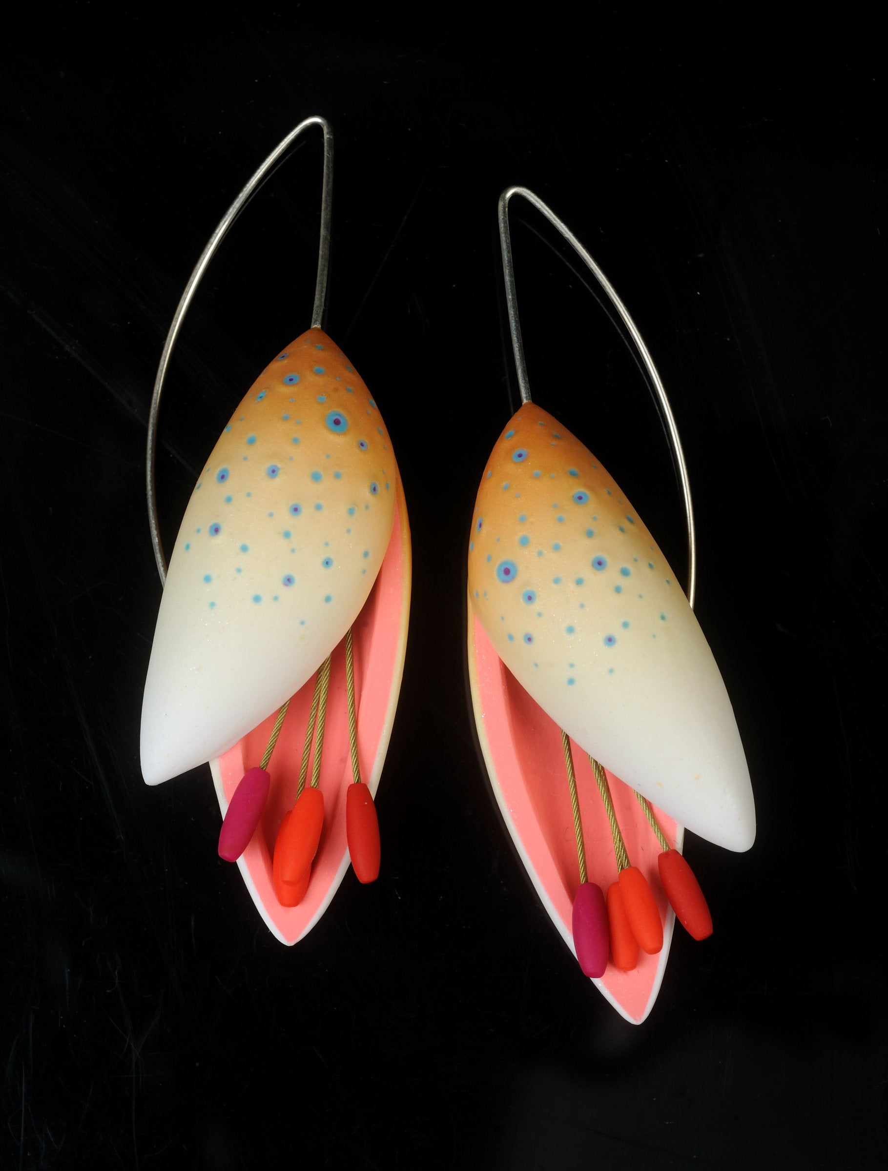 Split Blossom Earrings
