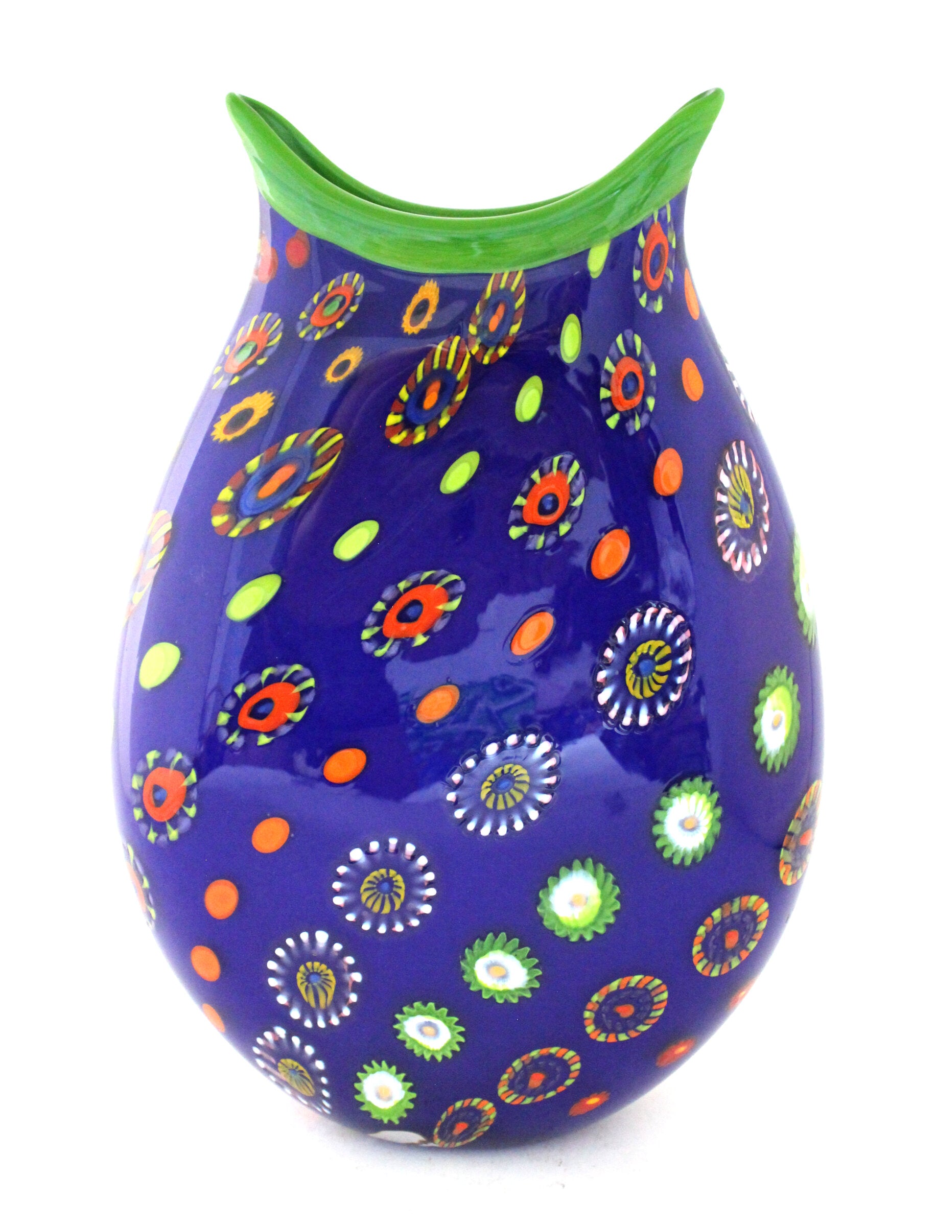 Lapis Blue Marrakesh Vase