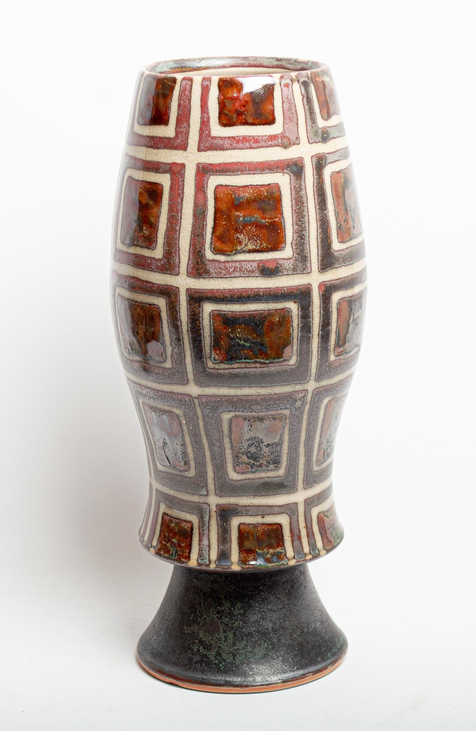 Geometric Stacked Vase
